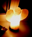 Salzkristall-Lampe "Engel" (3-4 kg, ca. 25 cm H�he)