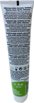 Kräuter Zahncreme "Salbei" - mentholfrei, 75 ml
