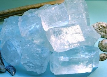 1 kg Kristallsalz-Halit-Brocken im PE-Beutel